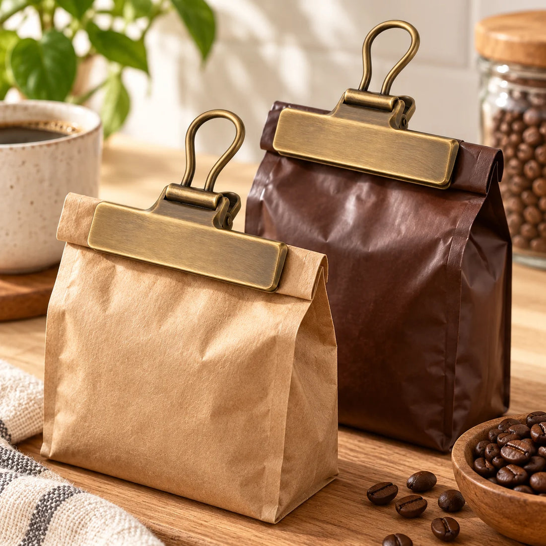 Coffee Bag Clip Pair — feature view