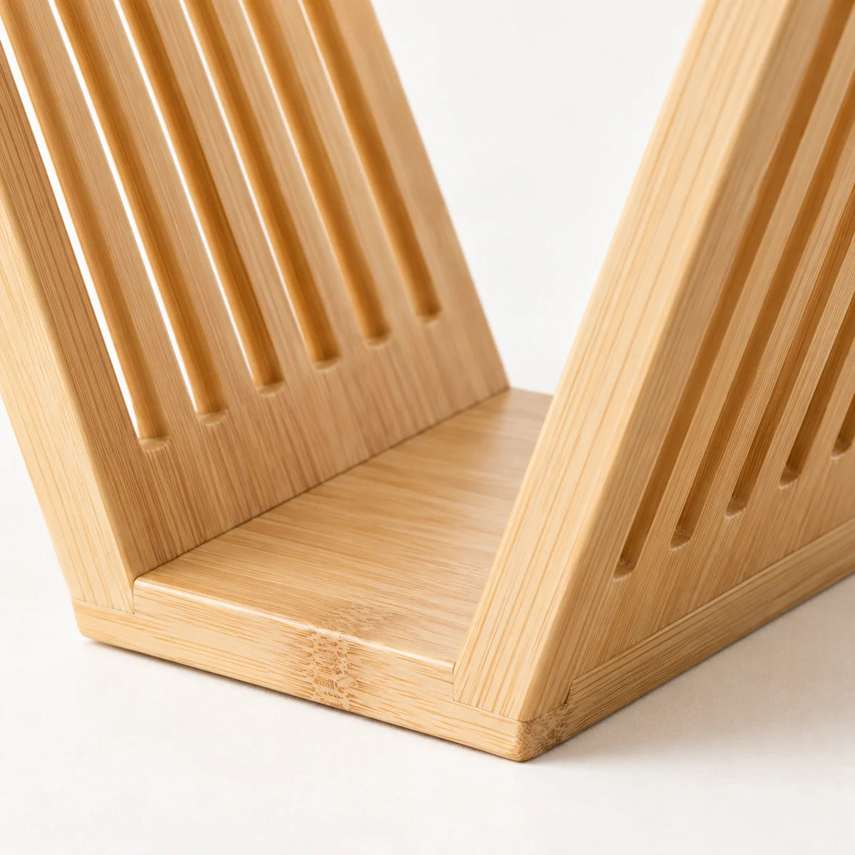 Bamboo Filter Paper Holder — detail view