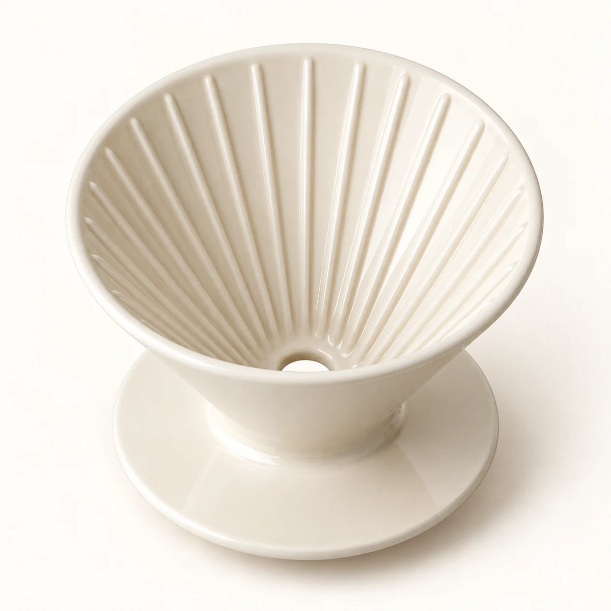 Ceramic Pour-Over Cone — overview view