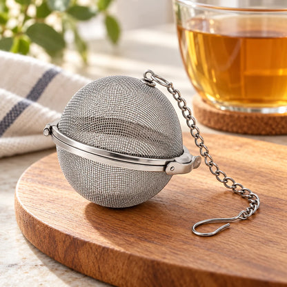 Mesh Tea Infuser Ball — feature view