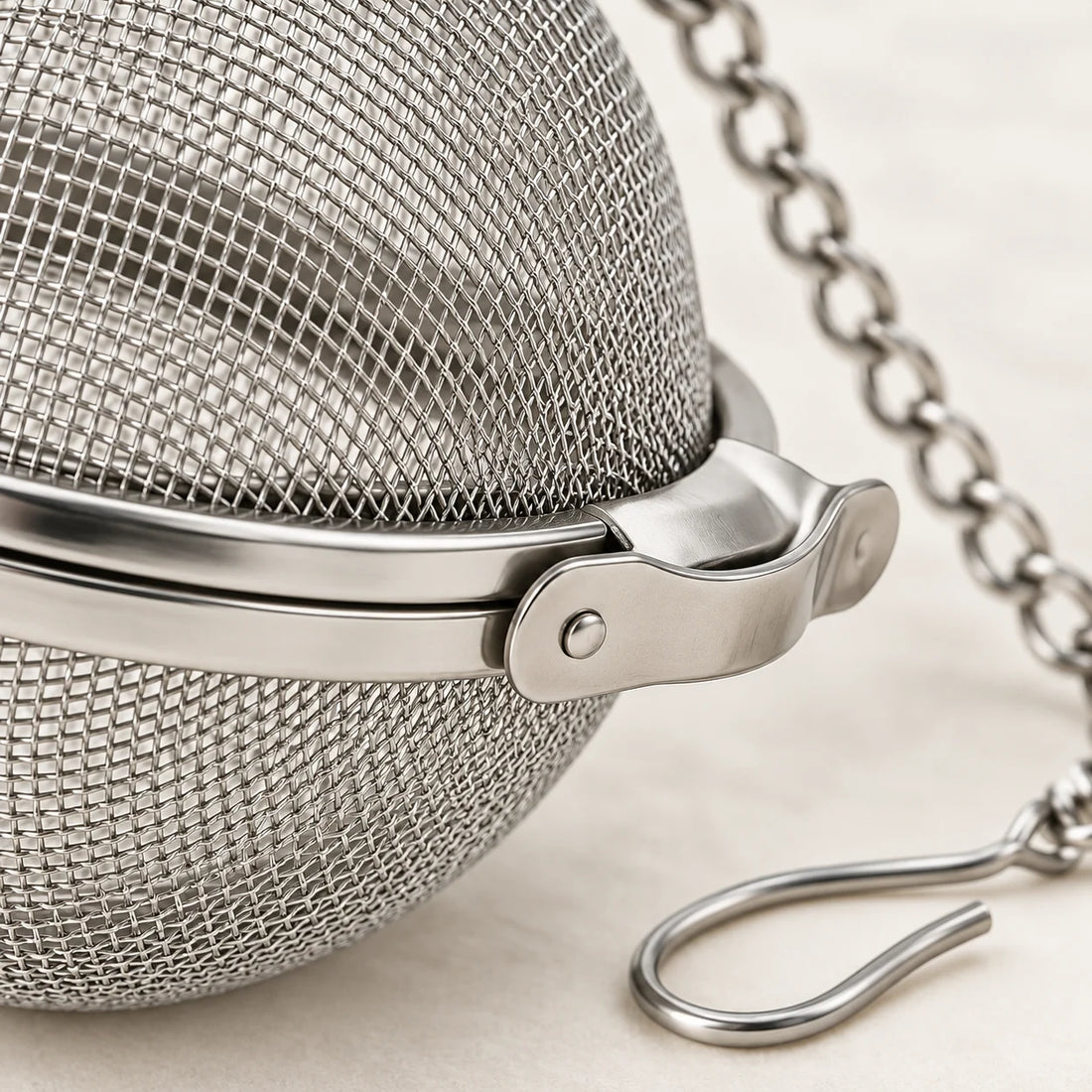 Mesh Tea Infuser Ball — detail view