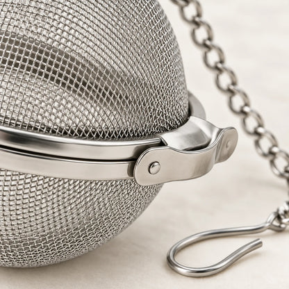 Mesh Tea Infuser Ball — detail view