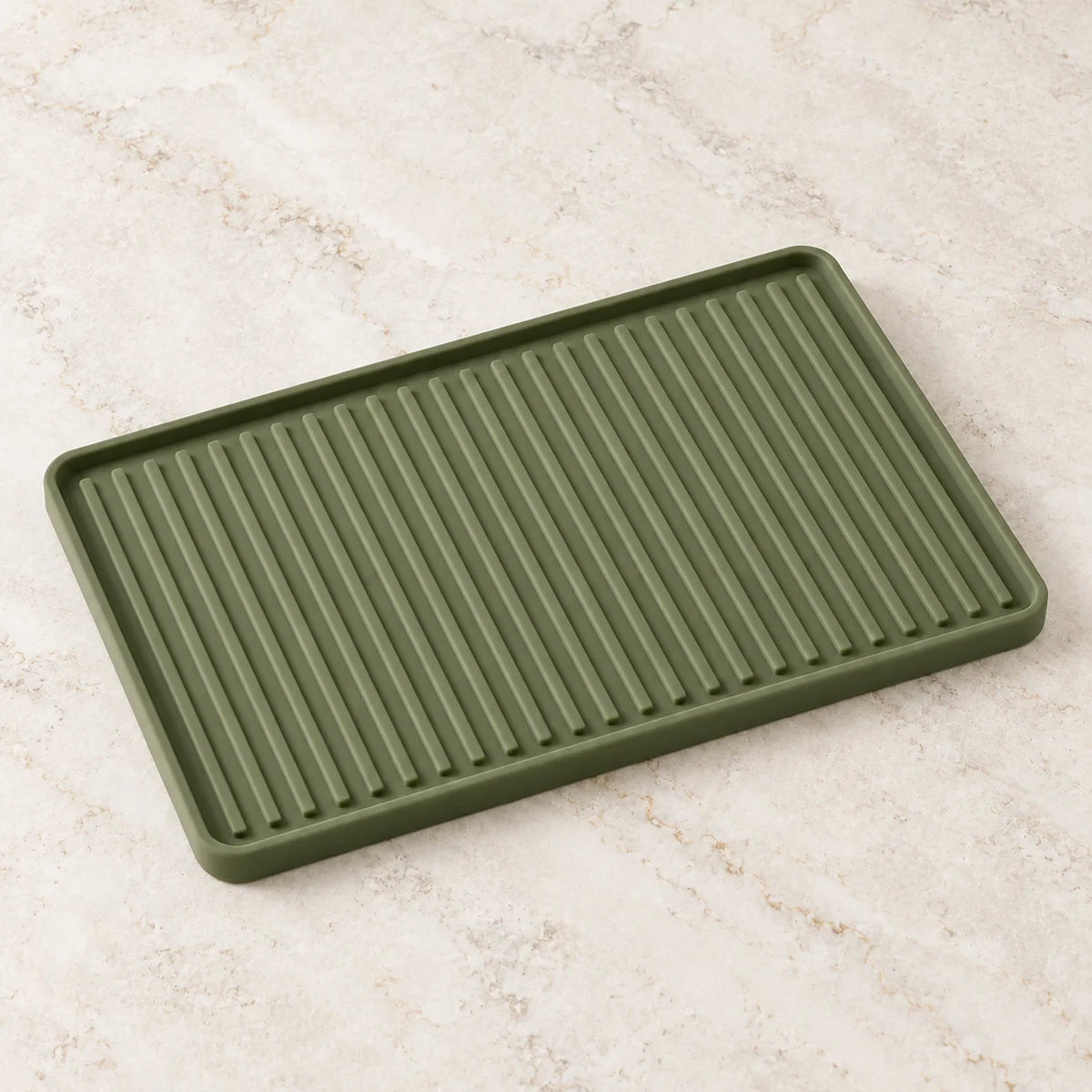Ribbed Coffee Counter Mat — overview view